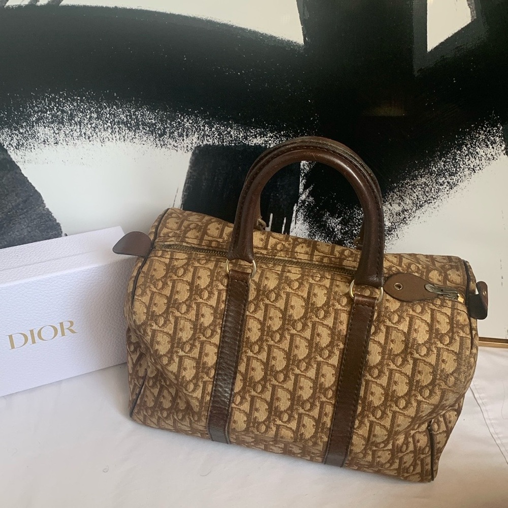 Christian Dior Trotter Boston Bag